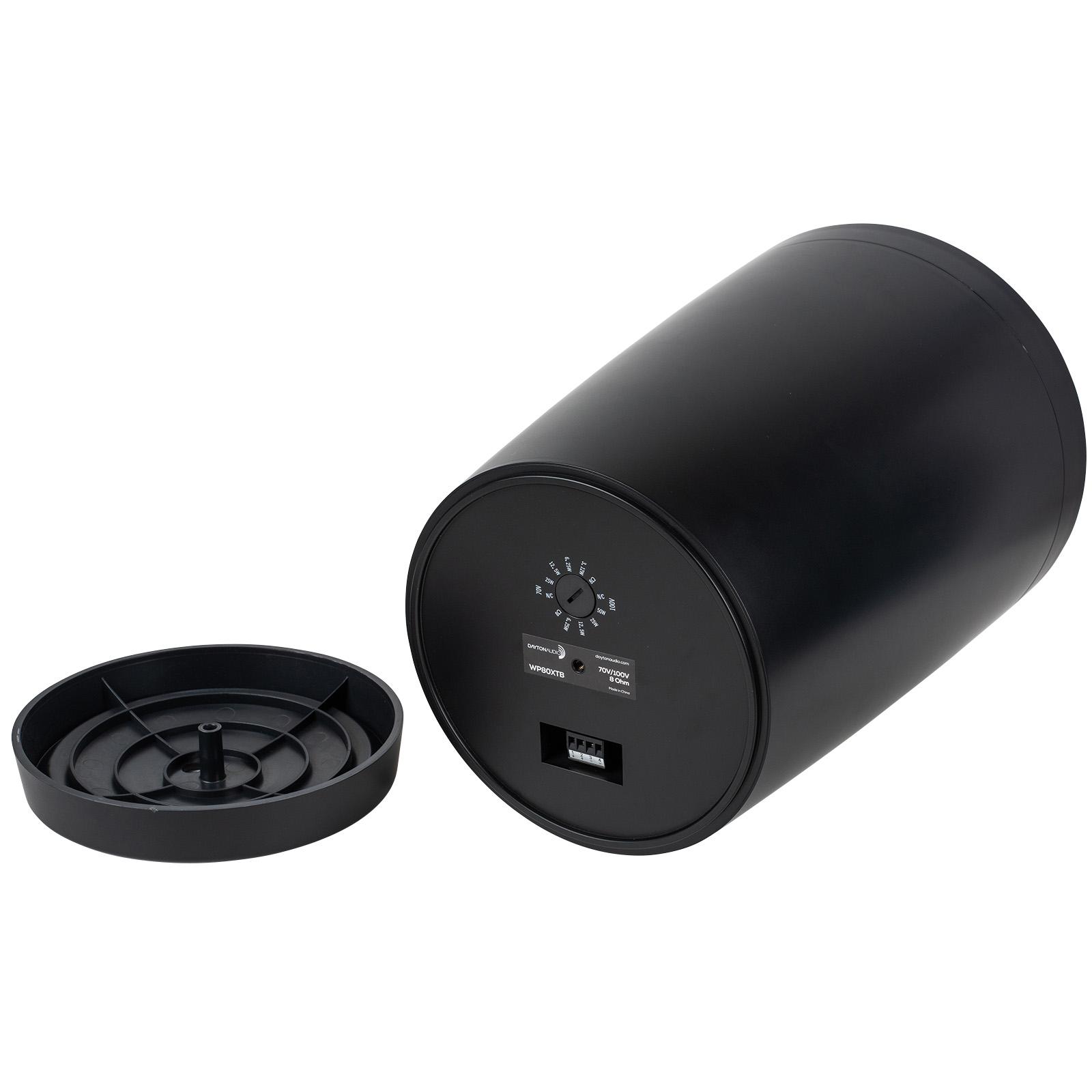 view of speaker and included hardware